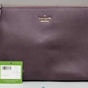 NWT Everpurse Kate Spade with COA Mahogany Quentin Charging Wristlet